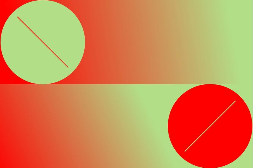 image of two circles